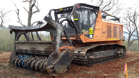 land clearing mulcher for rent